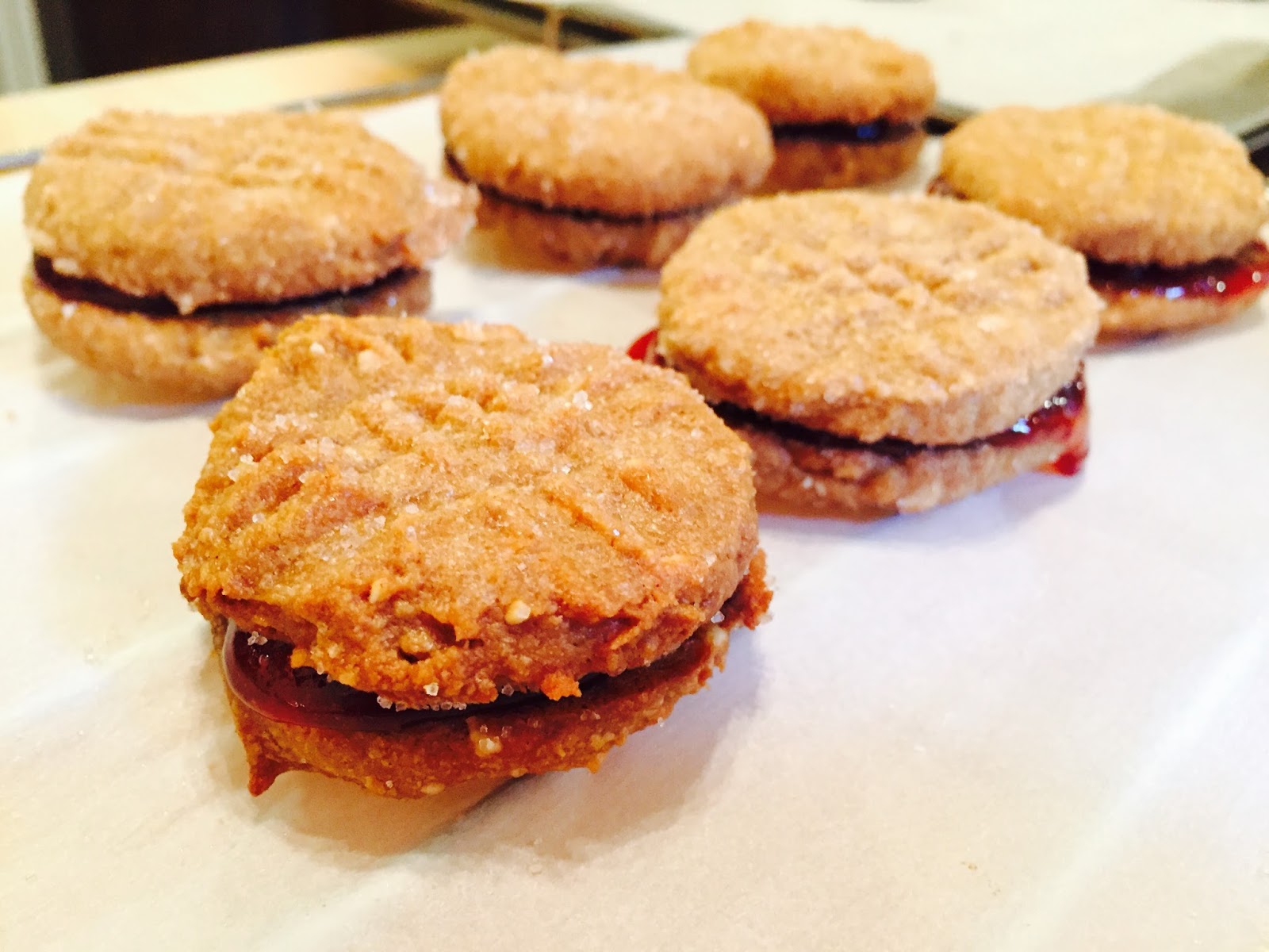 The Sensitive Epicure Peanut Butter & Jelly Sandwich Cookies (Gluten