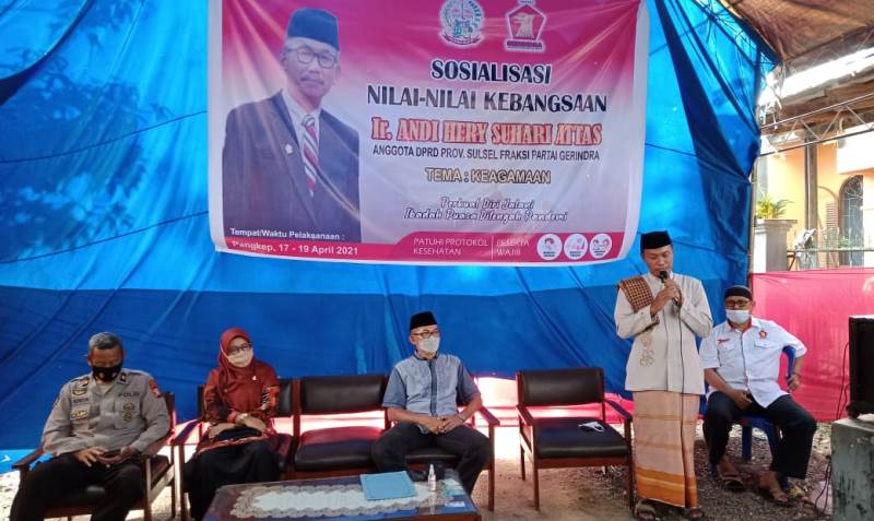 Sosialisasi Nilai-nilai Kebangsaan Terkait Keagamaan Di Samalewa Bungoro