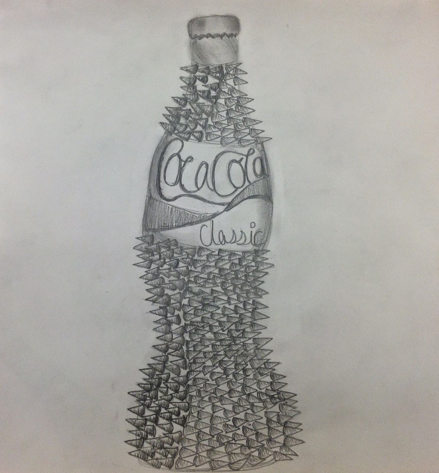 Miss Arty Pants Texture Drawing