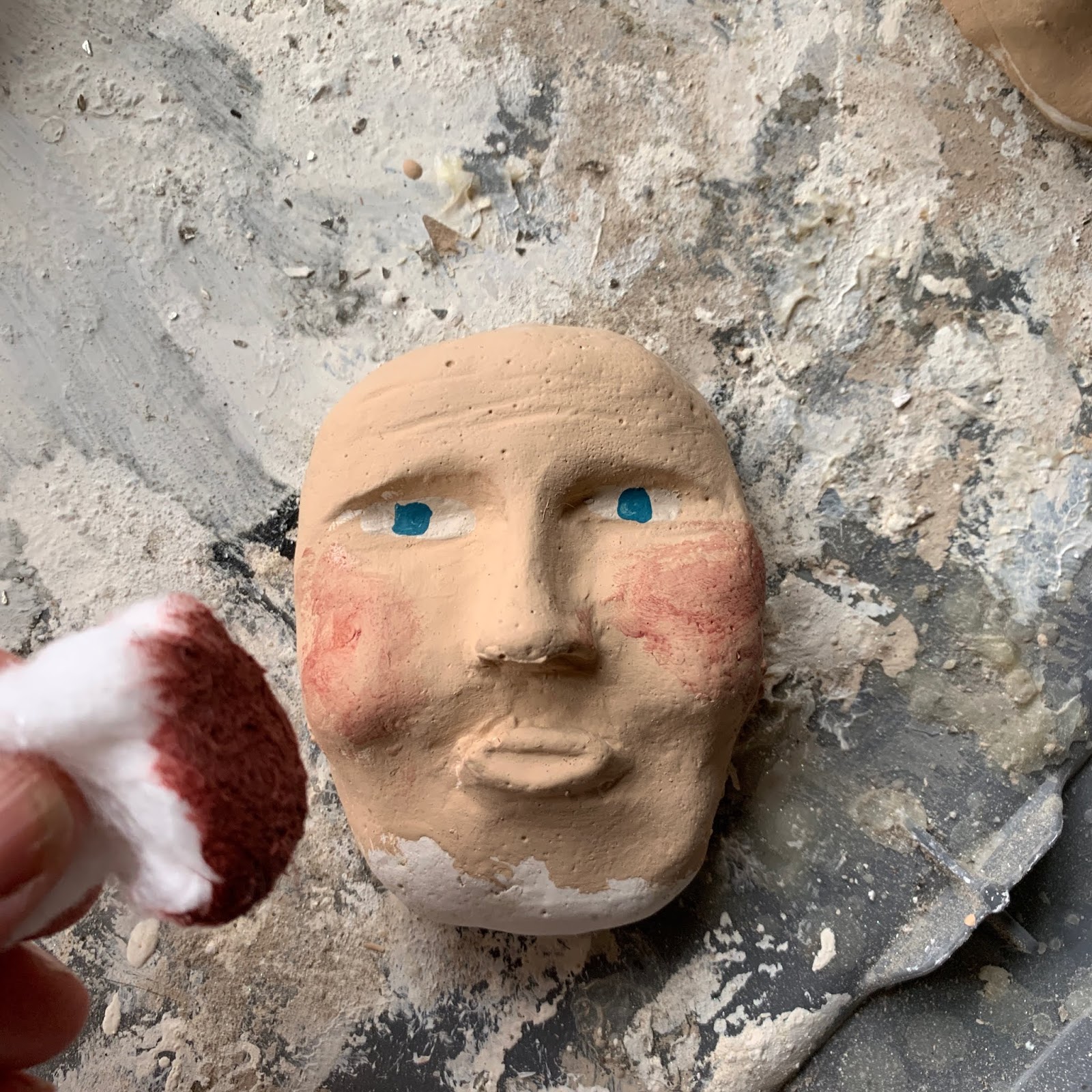 Create with Cinnamon Creek Painting Santa Faces