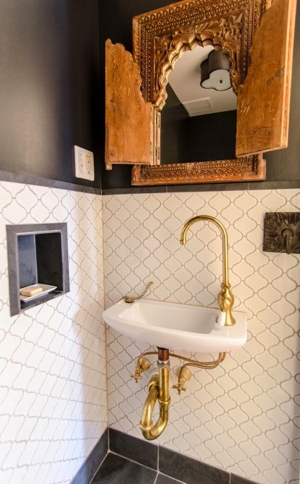 Ideas for small bathrooms – the square skillfully exploit