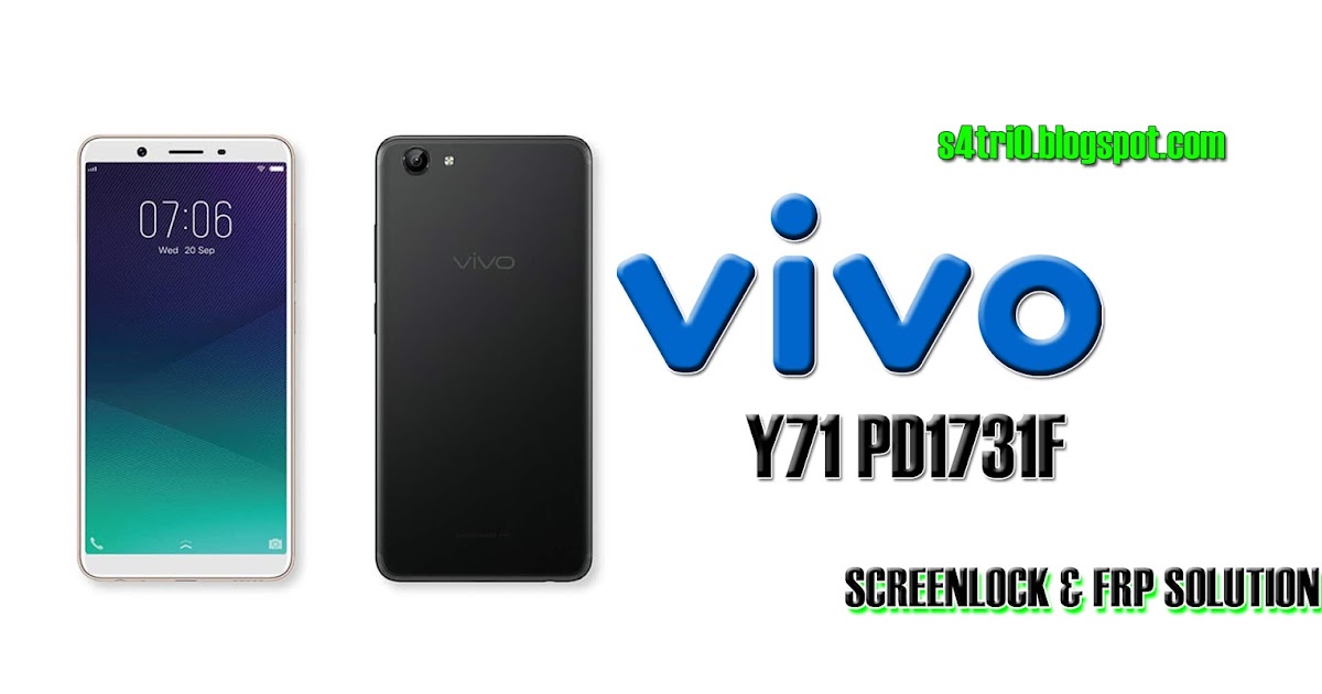 VIVO Y71 1724 PD1731F Sreenlock &amp; FRP Solution s4tri0