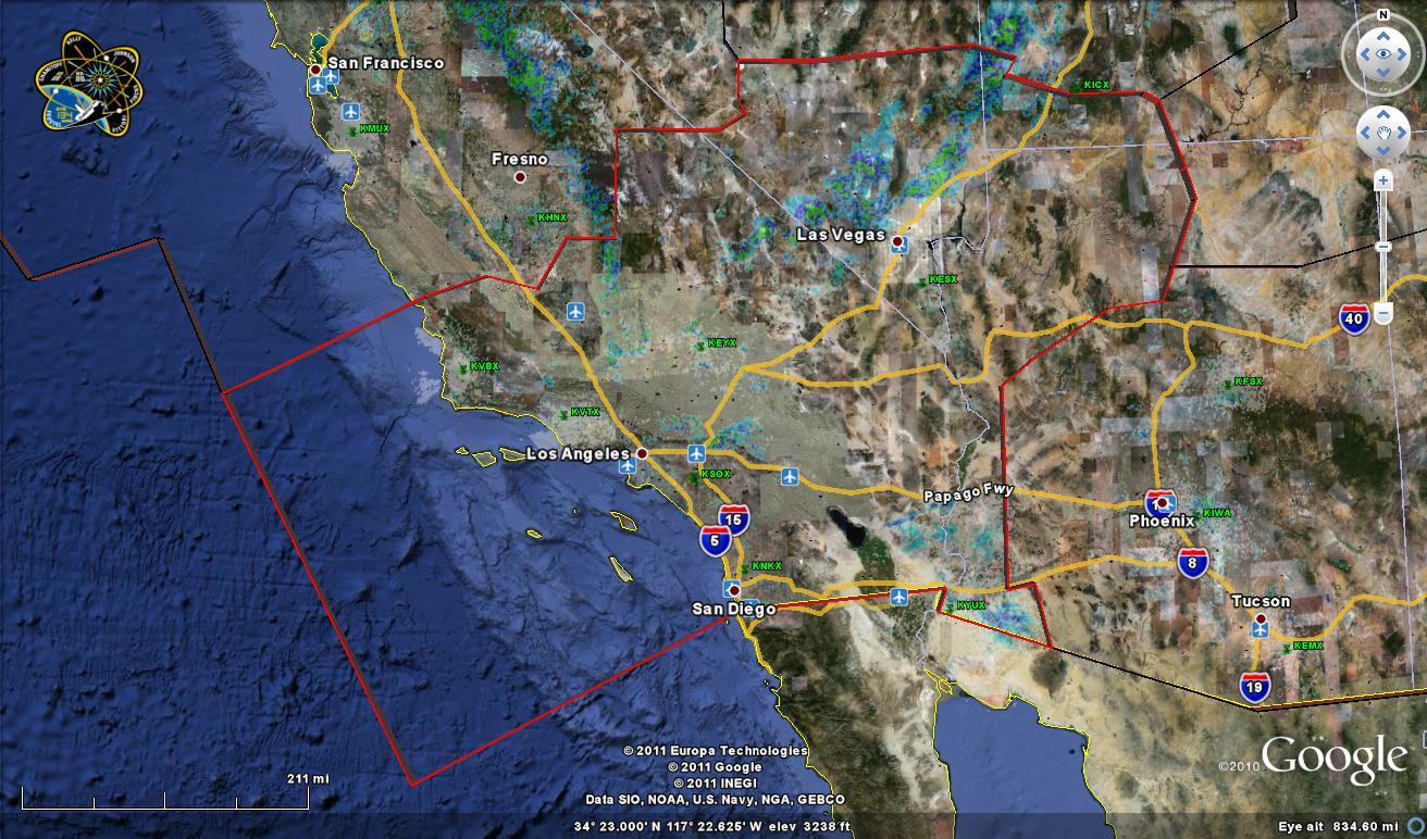 Wisdom of Silver Eagle: Los Angeles Area Radars