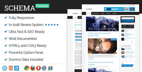 Schema – Fastest Seo Theme Available For WordPress