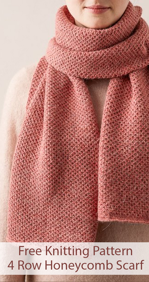 Amazing Knitting Mini Scarf Free Knitting Pattern