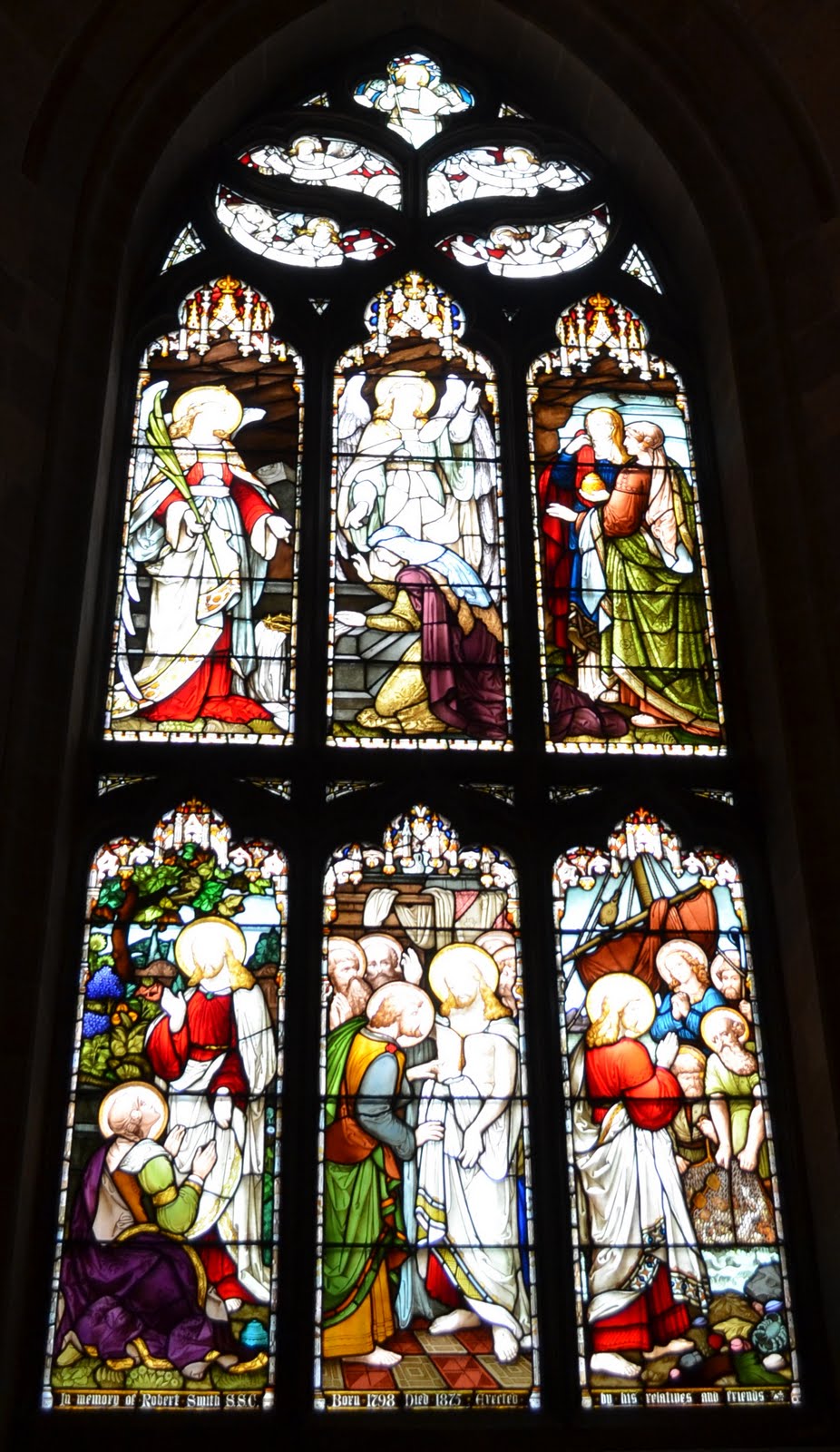 Tour Scotland Tour Scotland Photographs Stained Glass Window St Giles