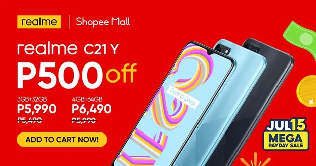 realme C21Y officially available: starts at P5,990 with P500 OFF on July 15