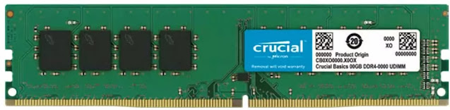 8GB ddr4 crusial Ram