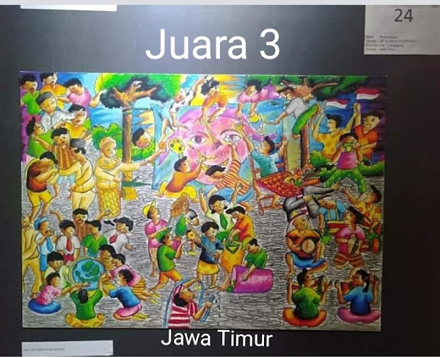 ANAK PINTAR ANAK KREATIF: JUARA NASIONAL LOMBA GAMBAR BERCERITA TINGKAT