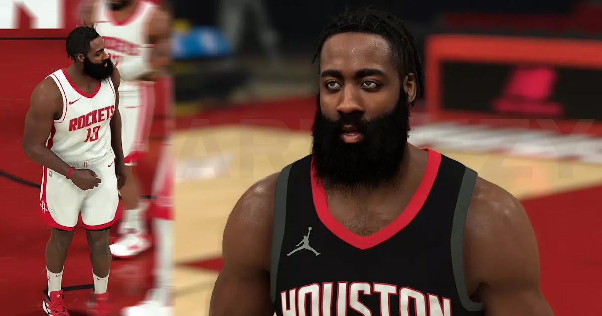 NBA 2K21 James Harden Cyberface by Arteezy Shuajota