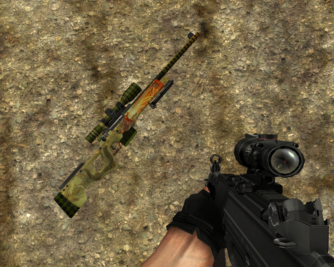CS 1 6 Skins Awp dragonlore cs 1 6 skins awp dragonlore