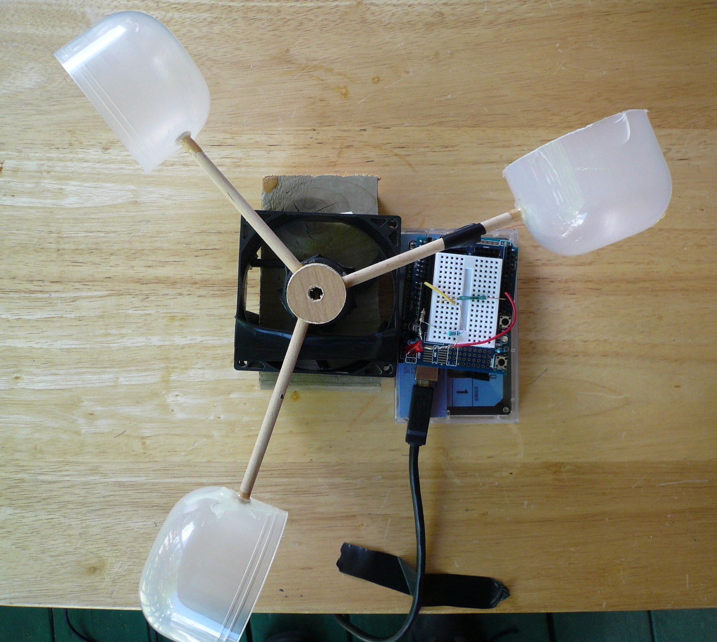 Électronique en amateur: Fabrication d'un anémomètre (Arduino)