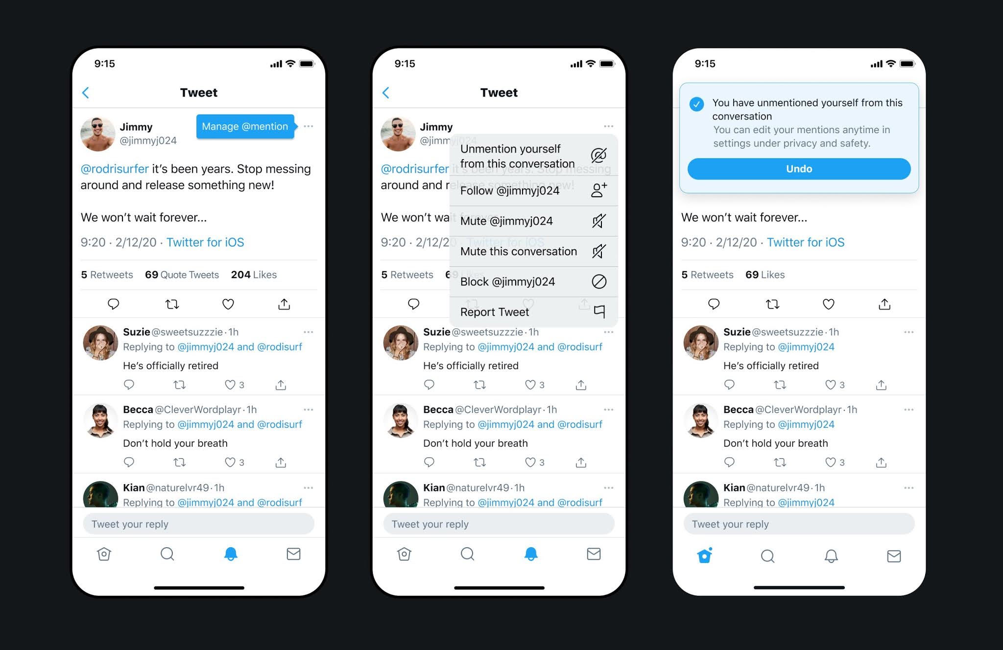Twitter is working on a new feature which will give you options to