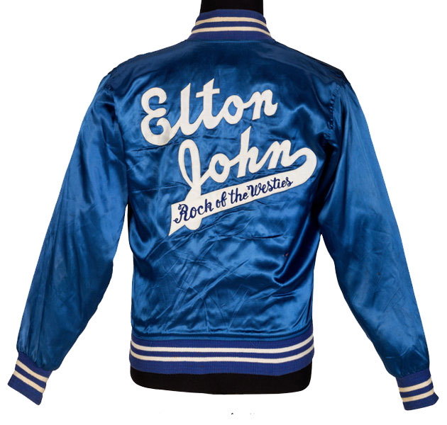elton john sparkly dodgers uniform