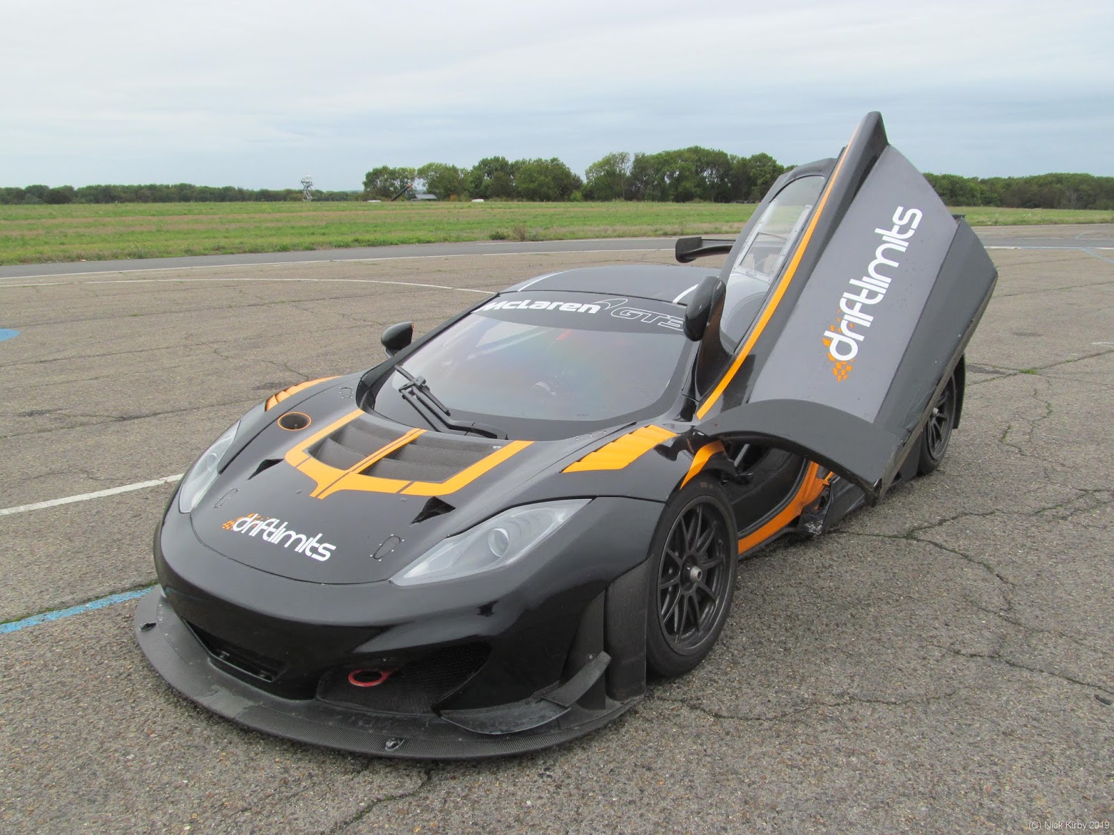 A McLaren MP4-12C GT3 Has Been Transformed Into A Drift Car