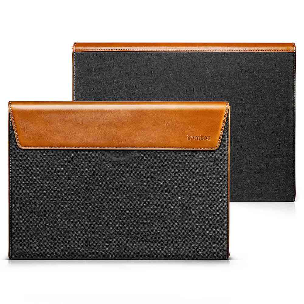 Túi Chống Sốc Tomtoc Premiun Leather for MB Pro 13” H15-C02 (Xám)