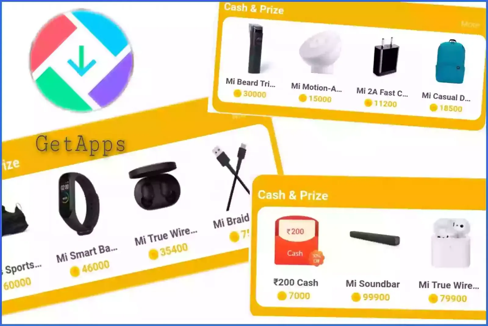 Xiaomi getapps win cash and prizes