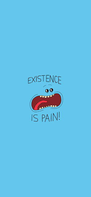 Meeseeks from rick and morty wallpaper for phone