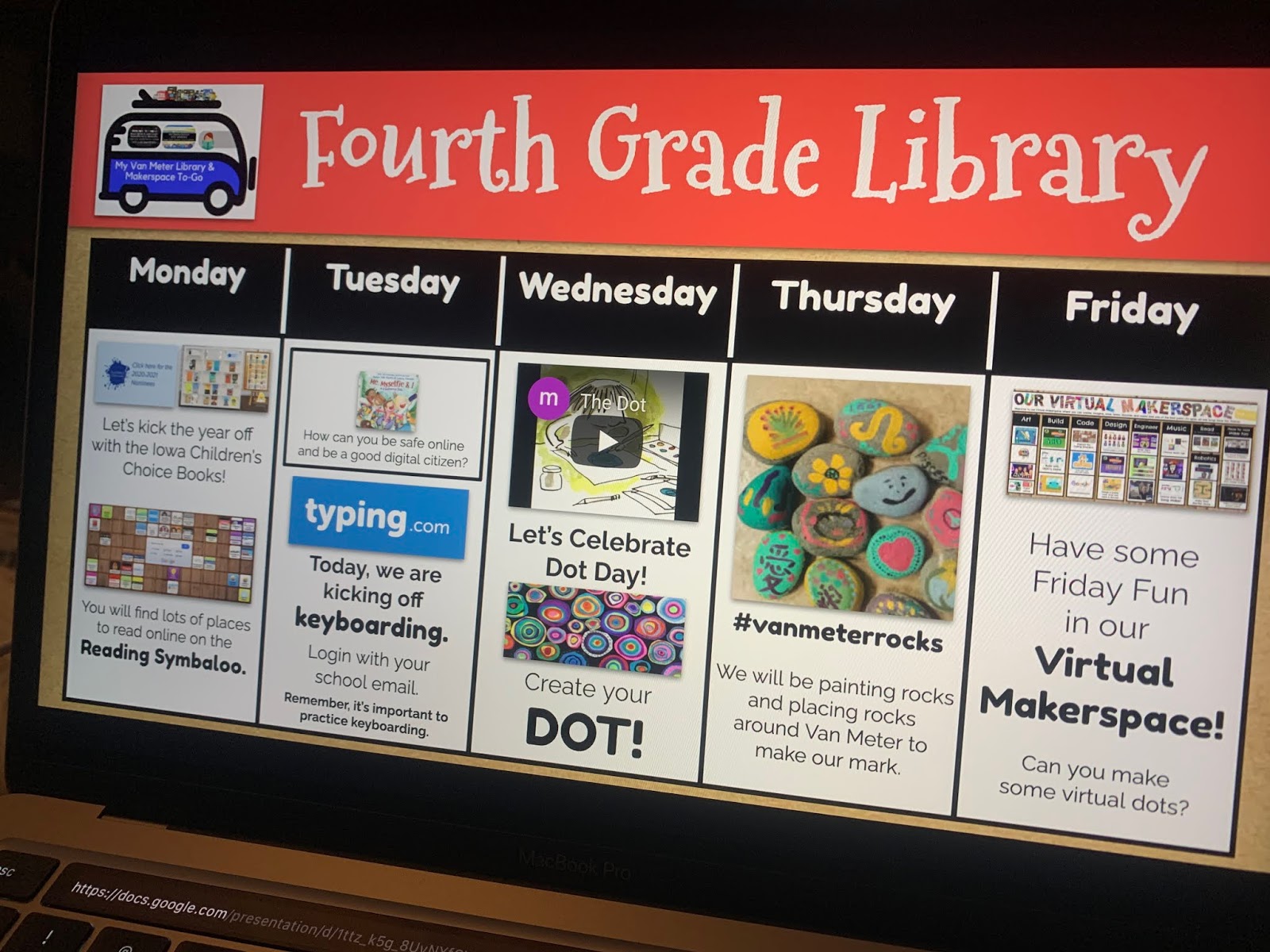 The Library Voice: Our Library Orientation and Lessons Choice Boards To