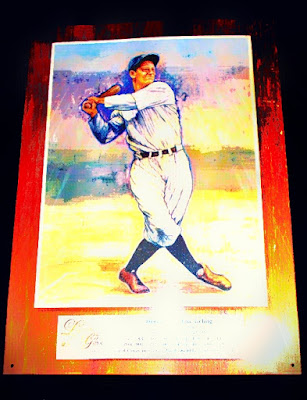 This HenryLouis “Lou” Gehrig metal wall art  gifts for people who love big kids toys is Historic.