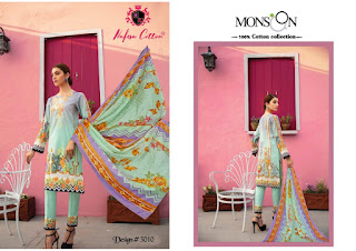 Nafisa Monsoon Vol 3 Pakistani  Cotton Dress Material Collection