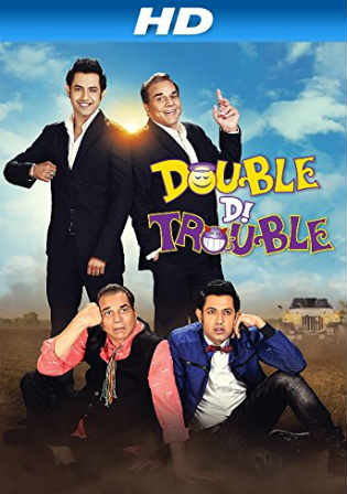 Double Di Trouble 2014 HDRip 300MB Punjabi Movie 480p