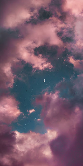 Romantic night sky