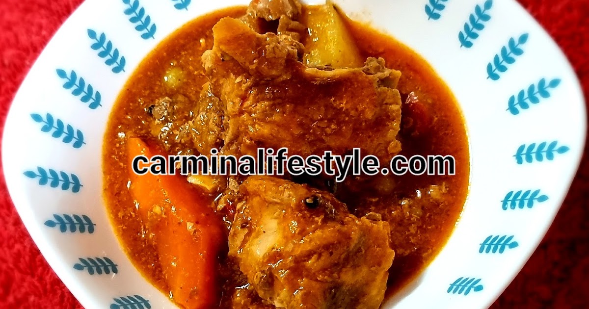 Manang V's Beef Ribs Kaldereta Recipe