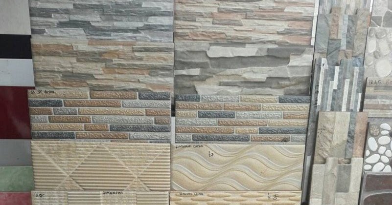 24 Ide Contoh Keramik Motif Batu Alam Untuk Dinding 