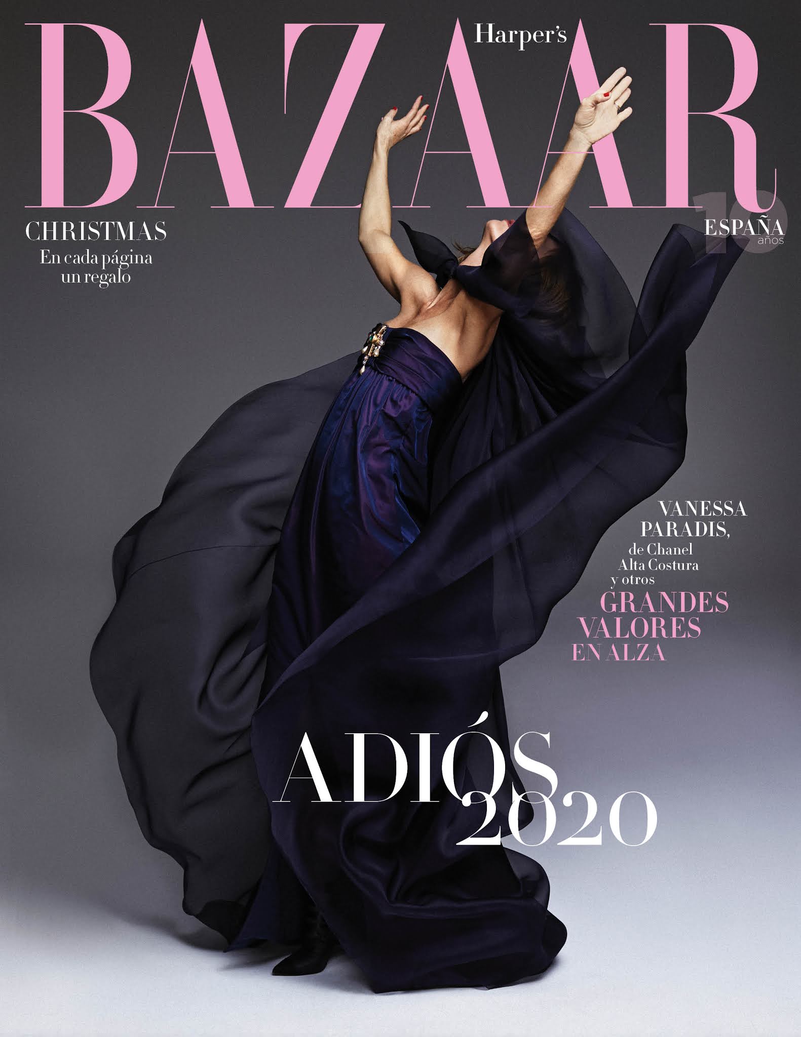 Carmen Kass Harper's Bazaar Spain Xavi Gordo Cover Fashion Editorial