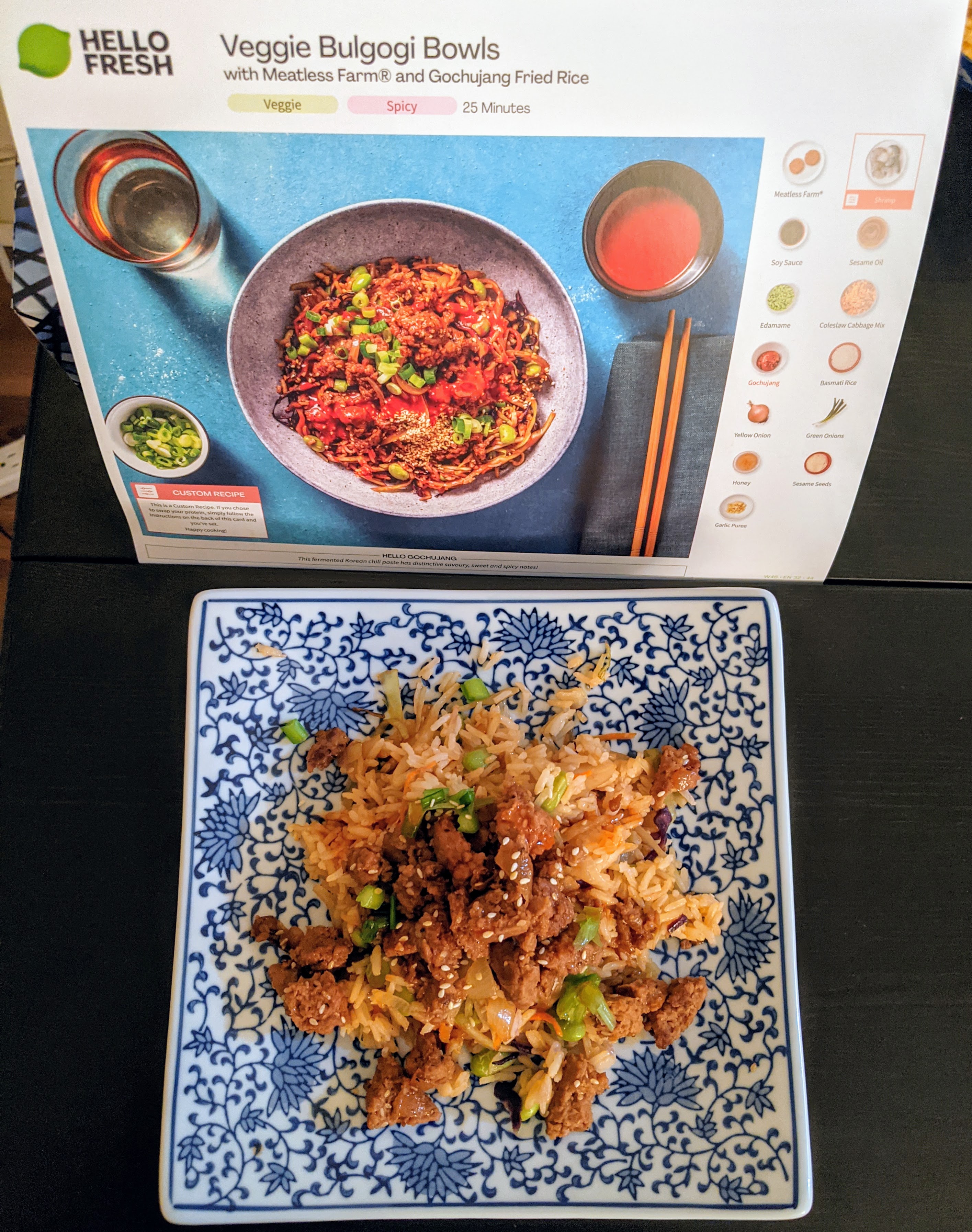 Smooch Food Week 9 of HelloFresh Mostly Rice Bowls