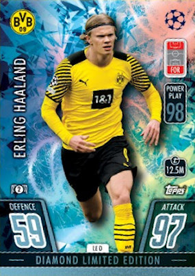 Topps Match Attax Champions League 21/22 Limited Edition LE 19 Leroy Sane 