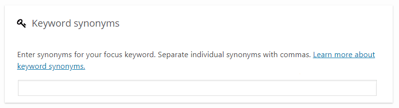 keyword-synonyms