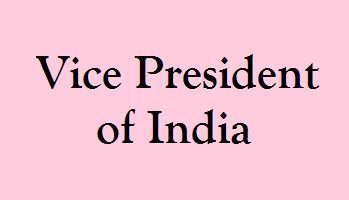 Important Facts about Vice President of India | GENERAL STUDIES INDIA