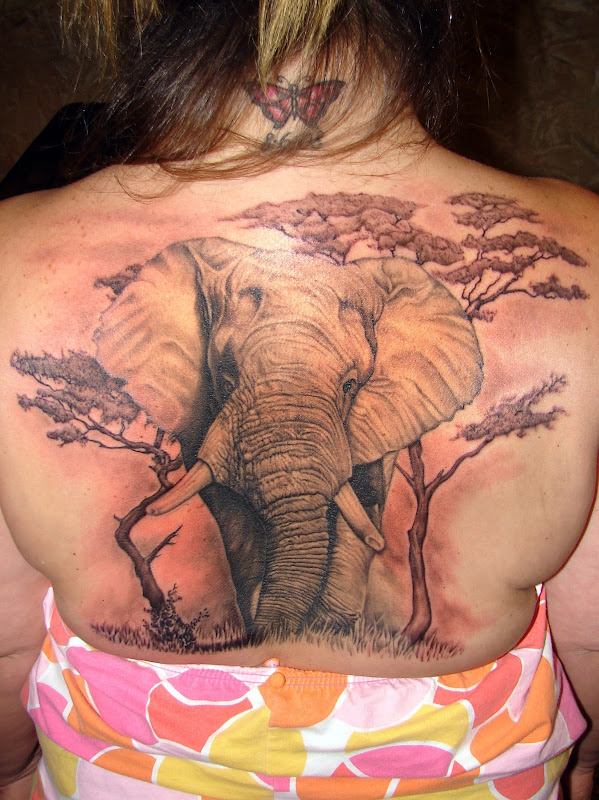 Elephant Tattoo Designs title=