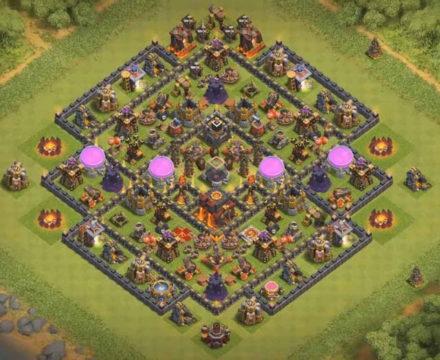 Base Town Hall 10 Clash of Clans Farming