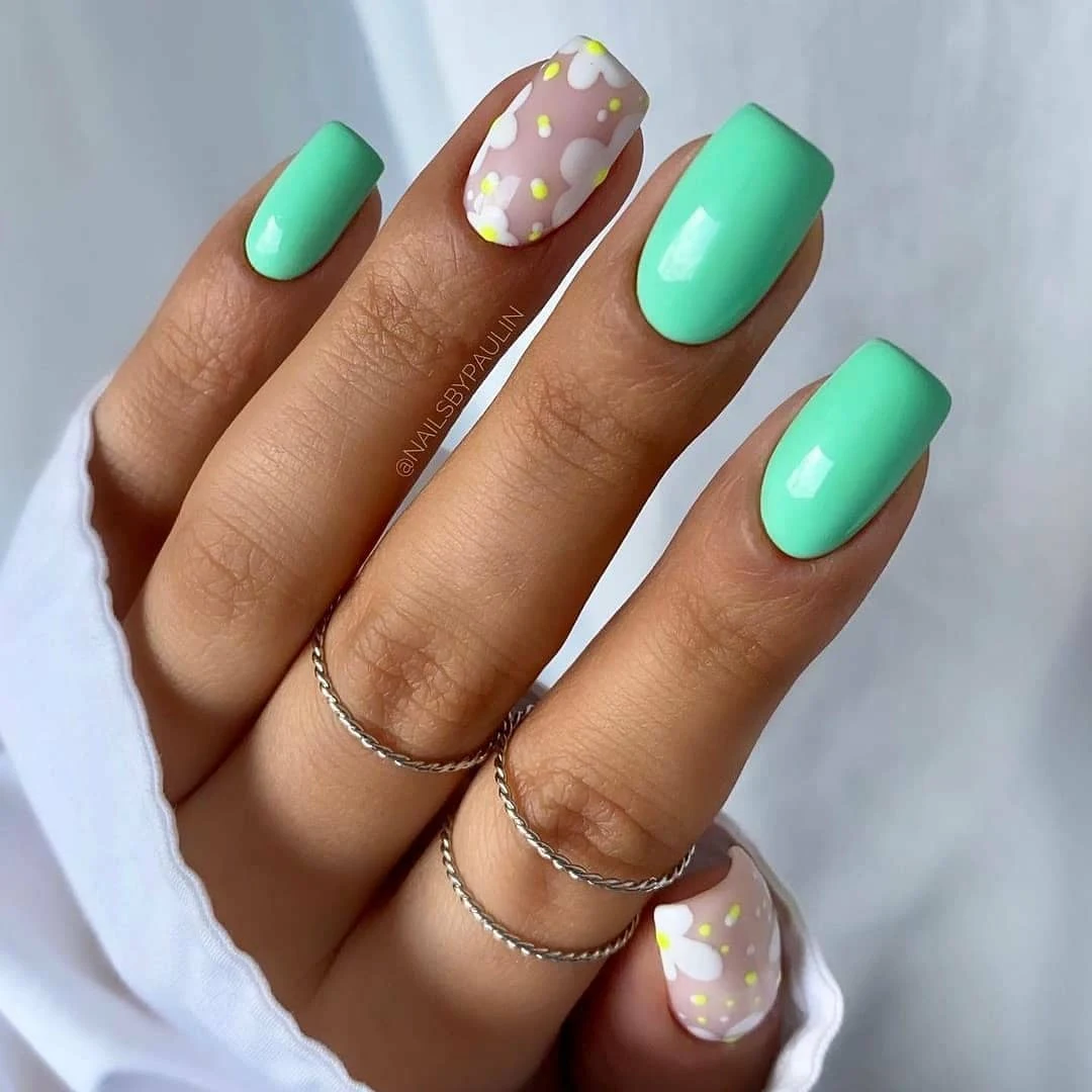Summer Nail Design Ideas For 2021 2024 - The Blushing Bliss | Summer toe  nails, Bright summer nails, Summer nails colors