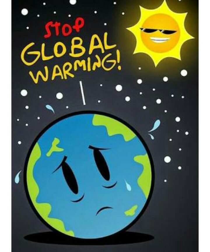 Gambar Poster Pemanasan Global  Warming Gambar Kehidupan