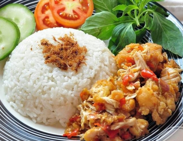 Sambal ayam geprek resepi Resep Ayam