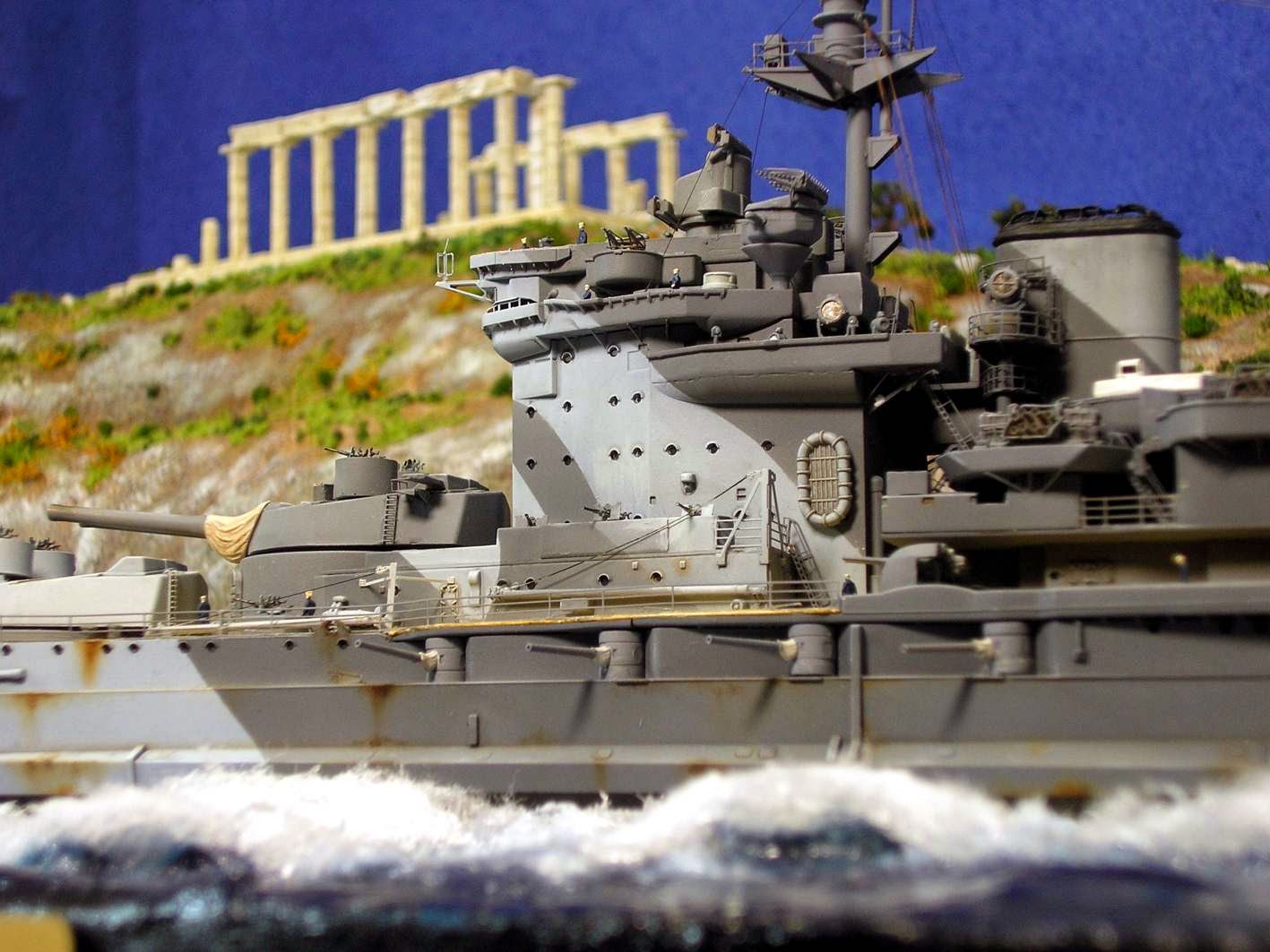 Warspite на мальте