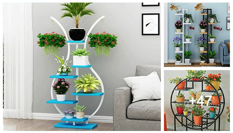 Muebles modernos para plantas