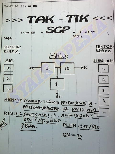 PREDIKSI singapura