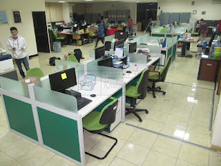 Meja Partisi Sekat Kantor Cubicle Workstation