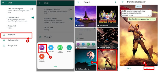 wallpaper whatsapp foto sendiri