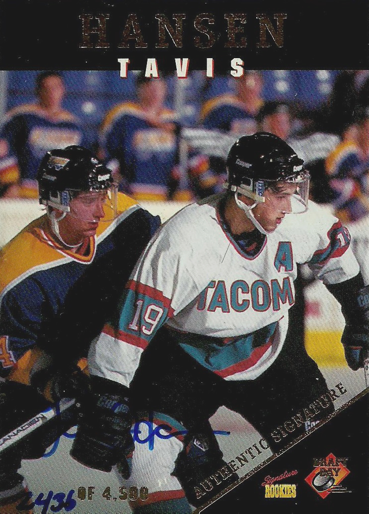 Troy Gamble was the 25th overall pick in the 1985 NHL draft. He played in  72 games for the Vancouver Canucks between 1987 and 1992. Sadly, in 2010  his son Garrett was
