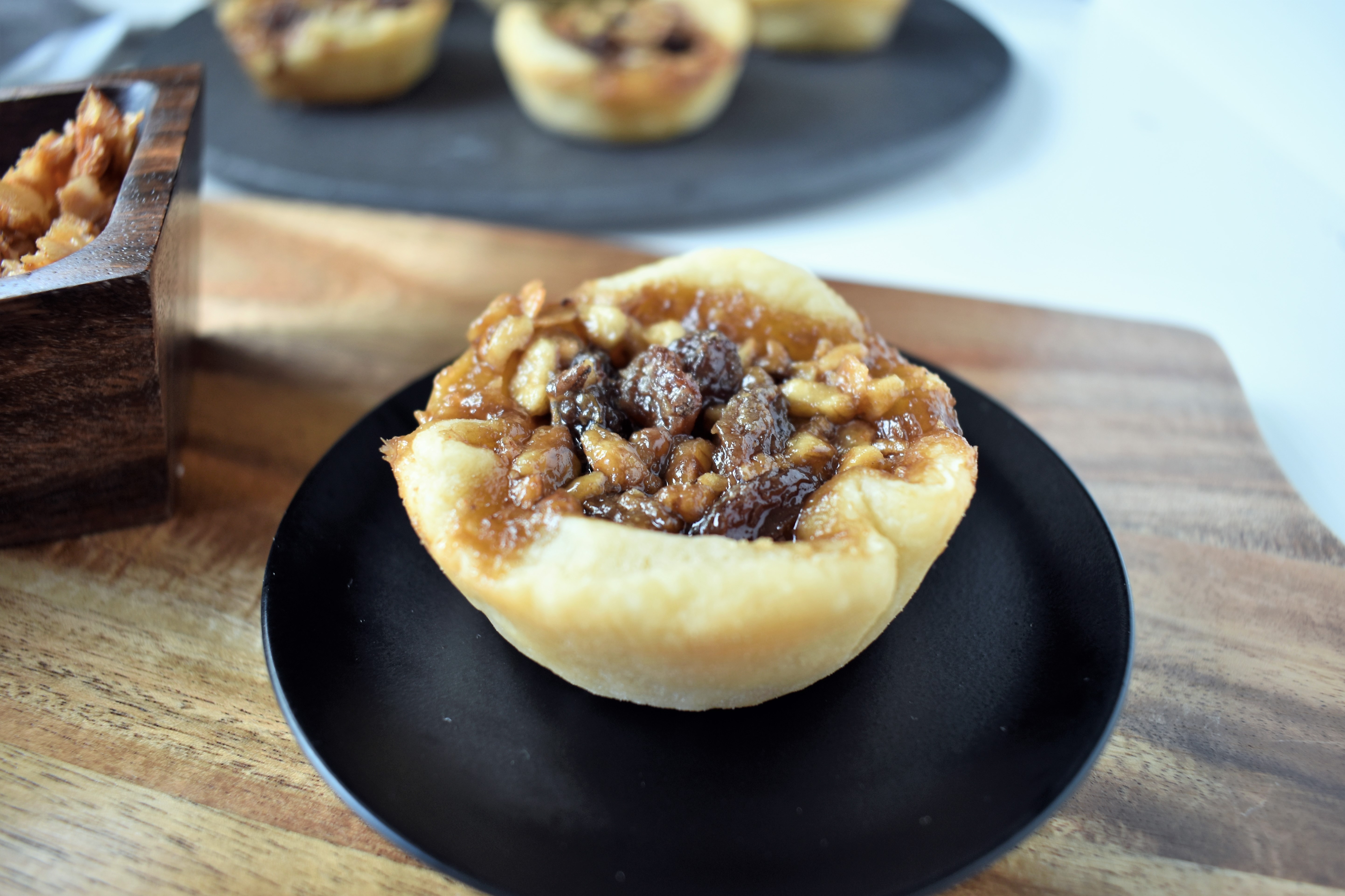 Vegan Butter Tarts with Coconut Bac'n