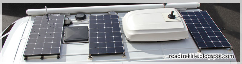 Roadtrek Modifications/ Mods, Upgrades, and Gadgets. 300 watt Solar Panel Upgrade and AC/DC