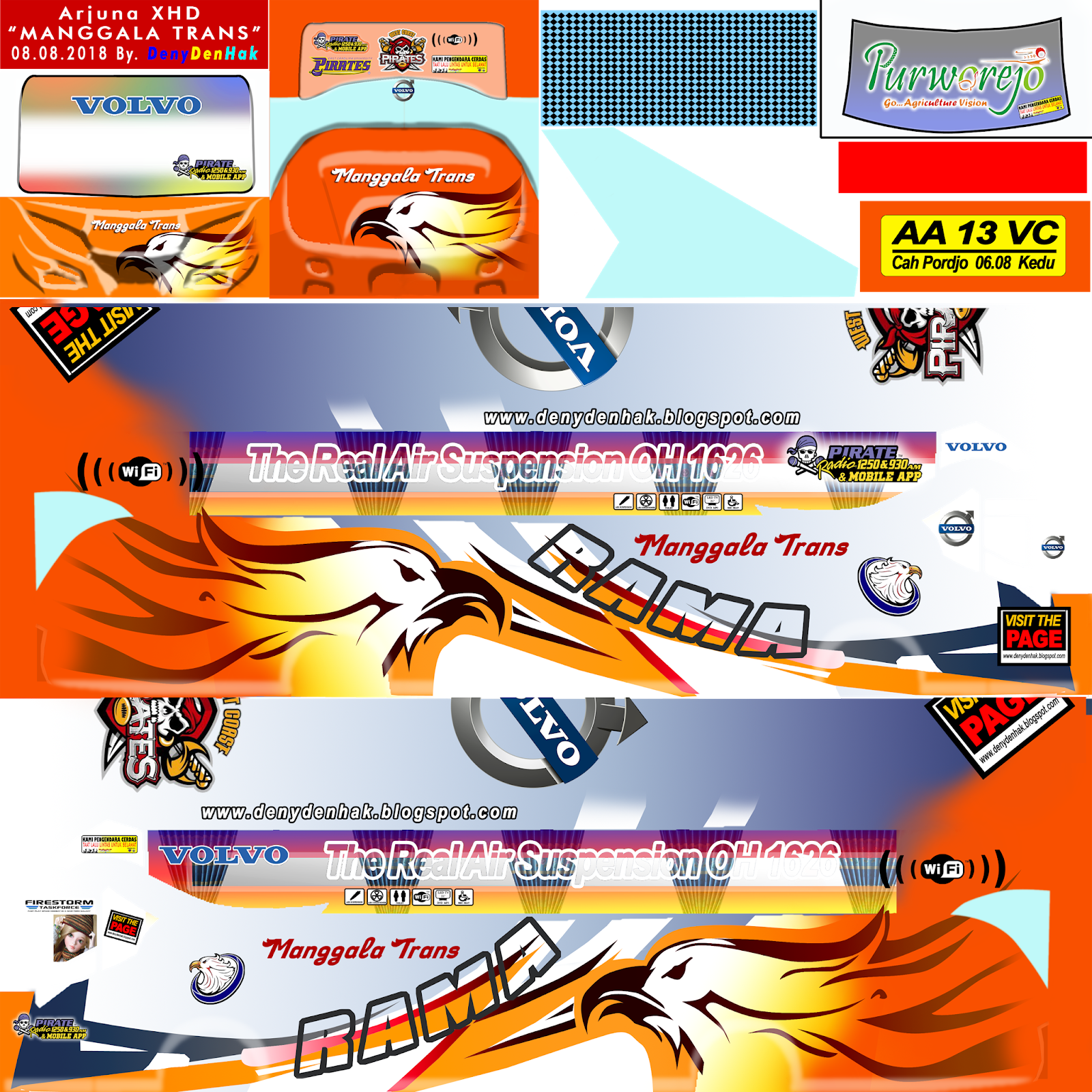 Stiker Kaca Livery Bussid Shd Png Full Stiker Livery Bussid Shd Full
