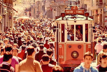 Tempat wisata di Turki istambul Istanbul belanja di istiklal street