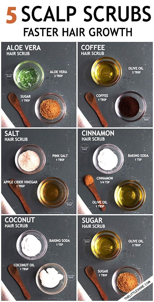 5 BEST SCALP SCRUB RECIPES FOR HEALTHY HAIR GROWTH